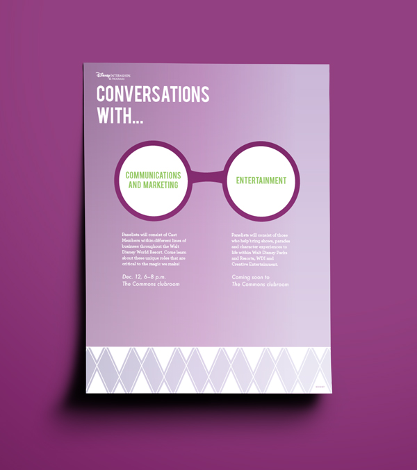 Career sessions poster: conversations