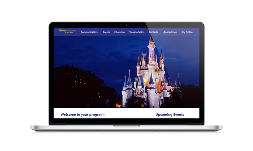 Preview of website